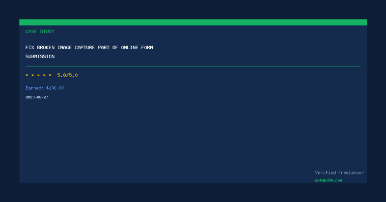 Fix broken image capture part of online form submission