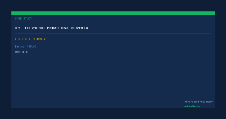 Duy – Fix variable product issue on ampulla