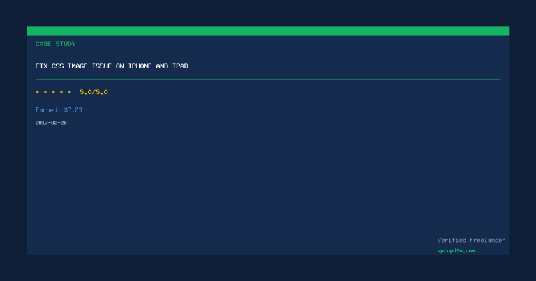 Fix css image issue on iPhone and iPad